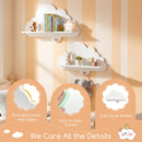 2 Pieces Floating Cloud Shelves, Wall Mounted Storage Display Rack – product image 4