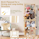 300L Large Stuffed Animal Storage, Space-saving Toy Storage Organiser w/Open Top & Elastic Cords – product image 4