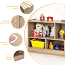 Kids Bookshelf & Toy Shelf, Storage Cabinet w/ 5 Compartments for Organizing Toys, Dolls – product image 4