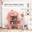 Bookcase for Kids, 3-Tier Toy Storage Organizer with Open Storage Shelves – product image 4