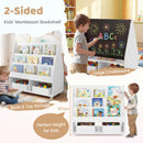 Double-Sided Kids Bookshelf, Toddler Book Shelf – product image 6