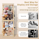 300L Large Stuffed Animal Storage, Space-saving Toy Storage Organiser w/Open Top & Elastic Cords – product image 5
