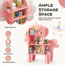 Bookcase for Kids, 3-Tier Toy Storage Organizer with Open Storage Shelves – product image 5