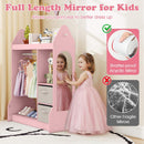 Kids Clothing Rack with Mirror and Cloth Hanger for Kids Room – product image 7