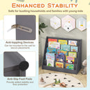 5 Tier Kids Bookshelf, Toddler Book Display Storage Shelves – product image 7
