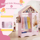 Kids Clothing Rack with Mirror, Children Dress Up Center – product image 7