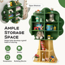 Bookcase for Kids, 2-Tier Toy Storage Organizer with Open Storage Shelves – product image 6