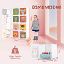 Kids 12-Cube Wardrobe, Baby Dresser Armoire – product image 6