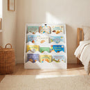 2-in-1 Kids Bookshelf & Toy Storage Organizer, Storage Rack – product image 3