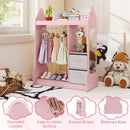 Kids Clothing Rack with Mirror and Cloth Hanger for Kids Room – product image 9