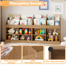 3-Tier Kids Bookshelf, Montessori Cube Bookcase for Nursery, Classroom – product image 7
