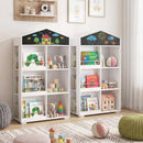 House Shaped Kids Bookshelf, Toy Storage Organizer – product image 3