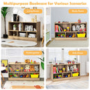 Kids Bookshelf & Toy Shelf, Storage Cabinet w/ 5 Compartments for Organizing Toys, Dolls – product image 8