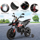 Licensed Aprilia Kids' Ride-On Motorcycle with 2 Training Wheels - product detail 6