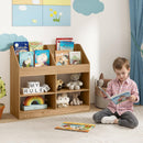 3-Tier Kids Bookshelf, Montessori Cube Bookcase for Nursery, Classroom – product image 8