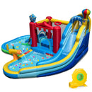 Inflatable Water Park with Slide, Splash Pool and 850W Blower product image 1