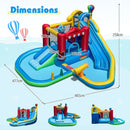 Inflatable Water Park with Slide, Splash Pool and 850W Blower product image 2