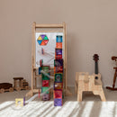 JALA solid rubberwood learning tower lifestyle