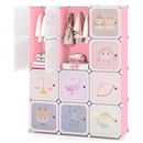Kids 12-Cube Wardrobe, Baby Dresser Armoire – product image 13