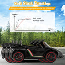Licensed Lamborghini 4WD Kids' Ride-On Sports Car for Kids - Black - product detail 9