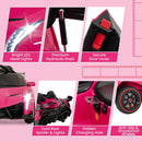 Licensed Lamborghini 4WD Kids' Ride-On Sports Car for Kids - Pink - product detail 10