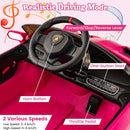 Licensed Lamborghini 4WD Kids' Ride-On Sports Car for Kids - Pink - product detail 6