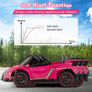 Licensed Lamborghini 4WD Kids' Ride-On Sports Car for Kids - Pink - product detail 8