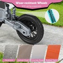 12V Kids Motorcycle with Training Wheels and Spring Suspension - Pink - product detail 18