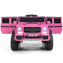12V Ride-On Car Licensed Mercedes Benz with Remote Control and Lights - Pink - product detail 8