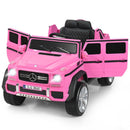 12V Ride-On Car Licensed Mercedes Benz with Remote Control and Lights - Pink - product detail 11