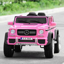 12V Ride-On Car Licensed Mercedes Benz with Remote Control and Lights - Pink - product detail 6