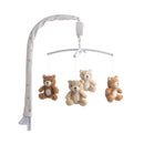 Living Textiles Cuddly Bear musical mobile – complete assembled mobile