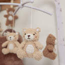 Living Textiles Cuddly Bear musical mobile – cream bear detail