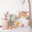 Living Textiles Bohemian Bliss musical mobile – lifestyle with mobile and coordinating accessories