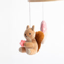 Living Textiles Whimsical Wonderland musical mobile – character detail