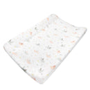 Living Textiles Ava Birds – bird and floral change pad cover