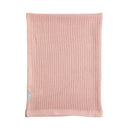 Living Textiles Dusty Pink cotton cellular blanket, unboxed
