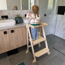MILA foldable learning tower lifestyle view