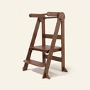 My Duckling MILA folding learning tower in Mocha Brown