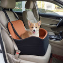 Elevated Dog Car Seat with Removable Cushion