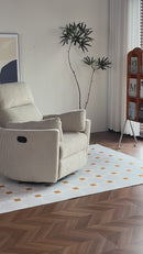 Rever Bebe Milano Manuel Recliner Glider Nursery Chair
