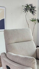 Rever Bebe Milano Manuel Recliner Glider Nursery Chair