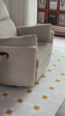 Rever Bebe Milano Manuel Recliner Glider Nursery Chair