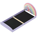 Purple rainbow floor bed lifestyle view