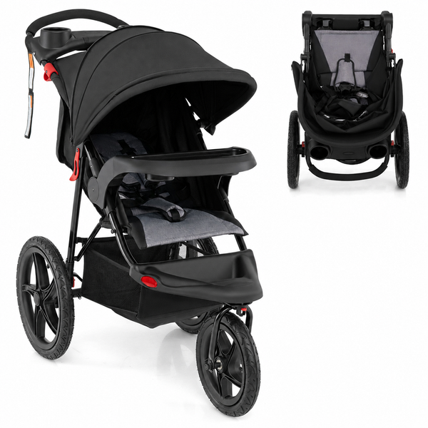 Rever Bebe Foldable All-Terrain Jogger Stroller