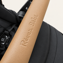 Rever Bebe VEVO — Tan leather-look embossed bumper bar detail
