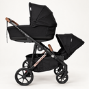 Rever Bebe VEVO — black bassinet above seat