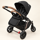 Rever Bebe VEVO Black – Single Seat on an ivory studio background
