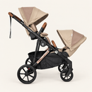 Rever Bebe VEVO — taupe double facing each other