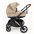 Rever Bebe VEVO — taupe single bassinet